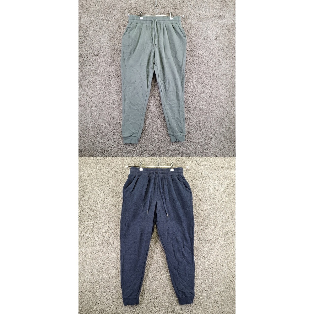 Maurices Joggers Women S Short Green Blue Sweatpants Fleece Drawstring Lounge